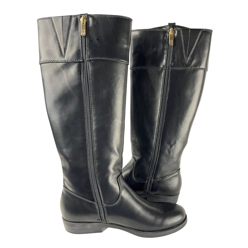 Tommy Hilfiger SHYENNE Equestrian Boots, Women's Size 8M